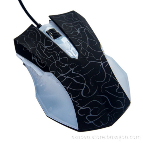 Fashionable Wired 6D Optical Mouse (NV-M319)